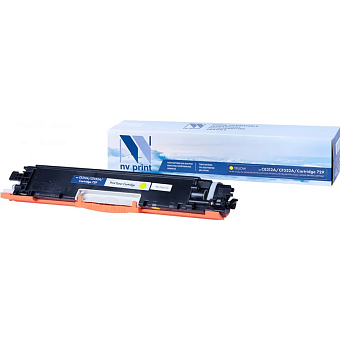 Картридж лазерный NV-print NV-CE312A/NV-729 для HP/Canon желтый