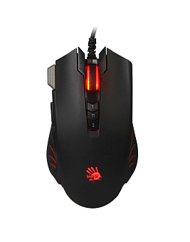 Мышь проводная A4Tech Bloody V9M 6200dpi Black