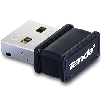 Сетевая карта USB2.0 Tenda W311MI 802.11n, 2.4 ГГц, 150 Мбит/с, черный