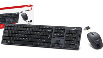 Клавиатура проводная Genius SlimStar 126 Black
