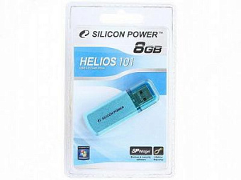 Флешка 8Gb Silicon Power Helios 101 USB blue