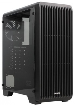 Корпус Zalman S2 (Miditower, 190x451x412мм, ATX, без БП) Black
