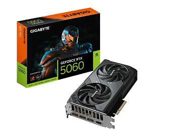Видеокарта 8Gb Gigabyte GV-N5060WF2OC-8GD (RTX5060) GDDR7 HDMI DP
