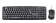 Комплект проводной (клавиатура+мышь) OKLICK 600M USB Black