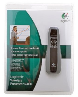 Мышь беспроводная Logitech R400 Wireless Presenter USB Black