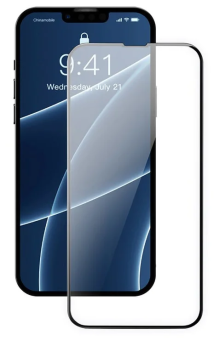 Защитное стекло для смартфона Apple iPhone 13 Pro Max 6.7" - Gurdini 3D Premium Glass черное