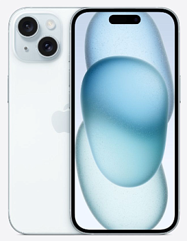 Смартфон Apple iPhone 15 128Gb Blue