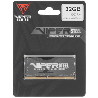 Модуль памяти SODIMM DDR4 32Gb PC4-19200 2400MHz Patriot