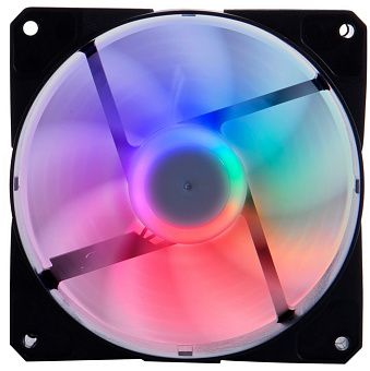 Вентилятор для корпуса 120mm 1STPLAYER G6 3-Pin, 1000 об/мин, FRGB, Black