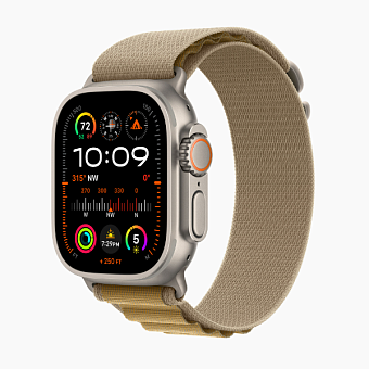 Смарт-часы Apple Watch Ultra 2 2024 49mm Natural Alpine Loop Tan