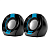 Акустическая система SVEN 150 (2x2.5W, USB) Black-Blue