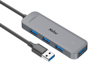 Концентратор USB-A - 4-in-1-multi-port, Netac USB Hub WF11