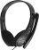 Наушники проводные Oklick HS-M150 (микрофон, накладные, 20-20 000 Гц, 105 дБ, 2 м) Black