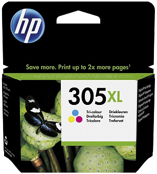 Картридж струйный HP 305XL (3YM63AE) для HP DJ 2320/2710/2720, трехцветный