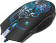 Мышь проводная Defender GM-190L Ghost (3200dpi переключаемая подсветка коврик в комплекте ) USB Black