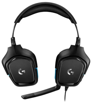 Наушники проводные Logitech G432 Headset Gaming Black