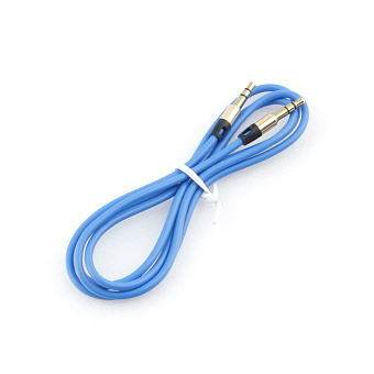 Кабель аудио-видео 3.5Jack (m) < - > 3.5Jack (m)  1.0м, Cablexpert, блистер, синий
