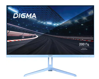Монитор 23.6" Digma 24P410F (IPS 1920x1080 2ms 200Hz HDMI DP) Blue