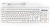 Клавиатура проводная Gembird KB-8354U White