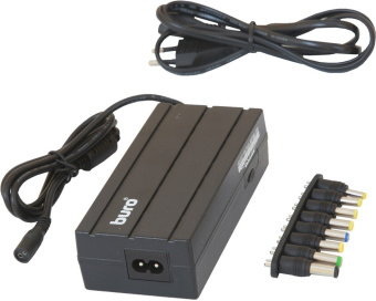 Блок питания для ноутбука Buro BUM-1187H90 (12V-20V, 90W, 220V, 11 сменных разъемов ручной выбор  питания)