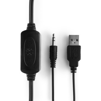 Акустическая система Gembird SPK-105 (5Вт, USB-питание, регулятор громкости) Black