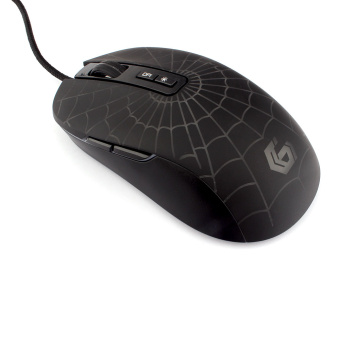 Мышь проводная Gembird MG-560 Gaming 3200dpi Подсветка USB Black