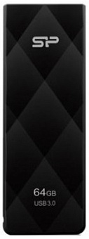 Флешка 64Gb Silicon Power Blaze B20 USB3.0 black