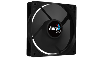 Вентилятор для корпуса 120mm Aerocool Force 12  Black (3-pin/4-pin, 120х120х25мм, 23.7дБ, 1000об/мин)
