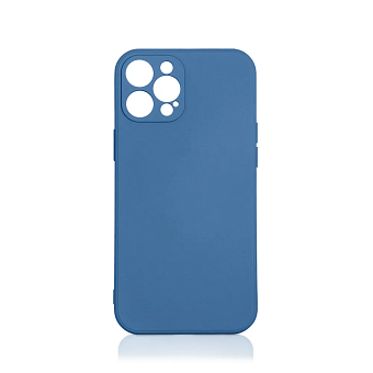 Чехол для смартфона Apple iPhone 13 Pro 6.1" - DF iOriginal-11 микрофиброй синий