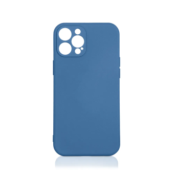 Чехол для смартфона Apple iPhone 13 Pro 6.1" - DF iOriginal-11 микрофиброй синий