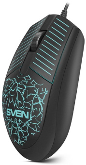 Мышь проводная Sven RX-70 RGB Black