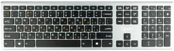 Клавиатура беспроводная Gembird KBW-1 Grey