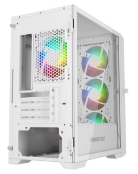 Корпус Powercase Mistral Micro X4W mATX White