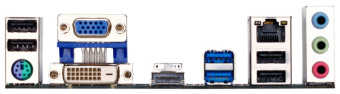 Материнская плата Socket-1155 Gigabyte GA-Z77M-D3H (iZ77) 4*DDR3 3*PCI-E 1*PCI 6*SATA HDMI DVI VGA mATX