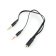 Кабель аудио-видео 3.5Jack_4pin (f) < - > 2*3.5Jack (m)  0.2м, Cablexpert, наушники и микрофон