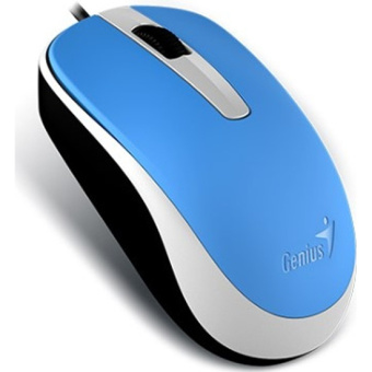 Мышь проводная Genius DX-120 (DX120) 1000dpi USB Blue