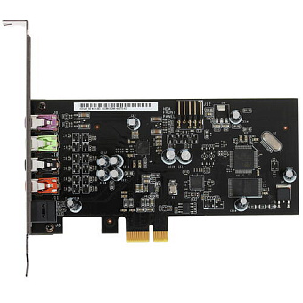Звуковая карта PCI-E ASUS XONAR SE (24 бит/192 кГц, 5.1, 1*Jack3.5-in, 3*Jack3.5-out, Toslink)