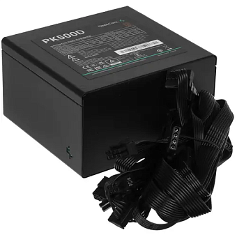 Блок питания 500W Deepcool PK500D (120mm, 20+8pin, 2*8pin, 6*Sata, 3*Molex, 80 PLUS Bronze)
