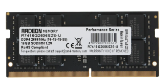 Модуль памяти SODIMM DDR4 16Gb PC4-21300 2666MHz AMD Radeon R7 Performance