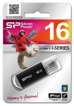 Флешка 16Gb Silicon Power ULTIMA II I USB black