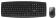 Комплект беспроводной (клавиатура+мышь) Gembird KBS-8000 Wireless USB Black