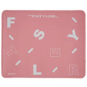 Коврик для мыши A4Tech FStyler FP25 Мини 250x200x2мм розовый/белый