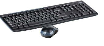 Комплект беспроводной (клавиатура+мышь) Logitech MK270 Wireless Combo USB Black