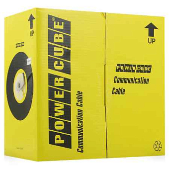 Кабель витая пара внешний 4 пары FTP кат.5e (305м) медный с тросом Cablexpert (Fluke Test)