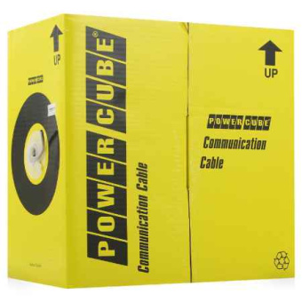 Кабель витая пара внешний 4 пары FTP кат.5e (305м) медный с тросом Cablexpert (Fluke Test)