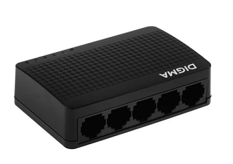 Коммутатор 5 port Digma DSW-105GEV2 1000 Мбит/сек