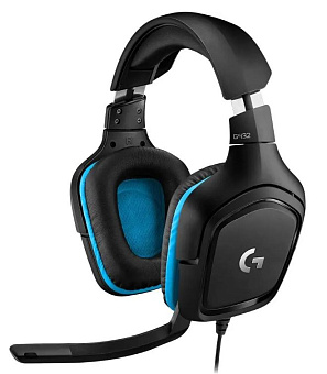 Наушники проводные Logitech G432 Headset Gaming Black