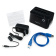 Док-станция Gembird (2.5"/3.5" HDD, блок питания) Black