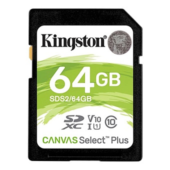 Карта памяти SD 64Gb Kingston SDHC CLASS 10