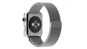 Ремешок Gurdini Milanese Loop Apple Watch 42/44/45/49mm Gray